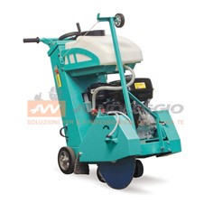 Tagliasfalti compatto con disco Ø 500 mm per calcestruzzo e asfalto 
