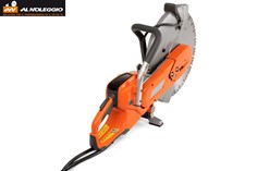 Troncatrice elettrica alta potenza taglio 40cm dettaglio impugnatura 