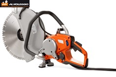 Troncatrice elettrica alta potenza taglio 40cm dettaglio lama 