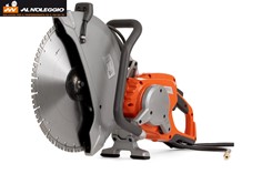 Troncatrice elettrica alta potenza taglio 40cm vista frontale 