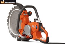Troncatrice elettrica taglio 32.5cm vista laterale 