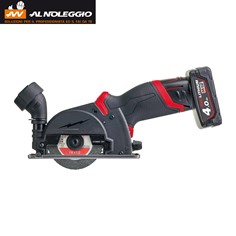 Mini troncatrice multimateriale - Vista frontale 