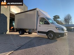 Dimensioni esterne del Furgone Man TGE Centinato - Noleggio 
