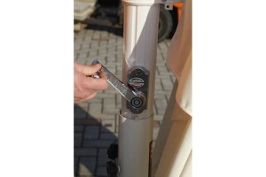 climatizzazione eventi ombrelloni Ombrellone palo laterale 3m x 3m