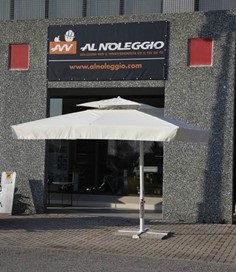 climatizzazione eventi ombrelloni Ombrellone palo laterale 3m x 3m