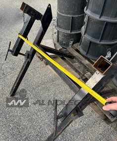 Sistema di scivoli per detriti con tramoggia da 80 cm 