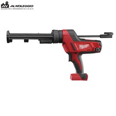 Dettaglio della pistola per silicone con LED - Noleggio 