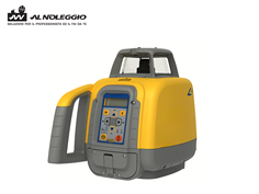 Laser in lavorazione in cantiere 