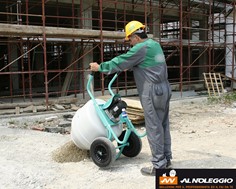 Betoniera - Diametro Vasca 610mm - Vasca Acciaio - Motore 0.3 kW 
