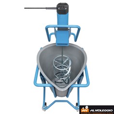 Miscelatore Mobile - Robusto Cambio a 2 Velocità - Lunga Durata - Peso 35kg 