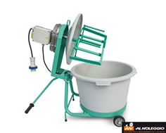 Miscelatore Tecnico - Antiusura - Pala a Tre Movimenti - Capacità 56L - Potenza 0,55 kW 