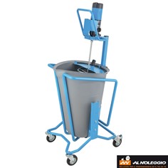 Stazione di Miscelazione Mobile - Capacità 250kg - Potenza 1800W - Coppia 172 Nm 