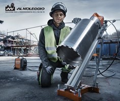 Carotatrice DM 700 con livello di potenza acustica di 113 dB(A) 