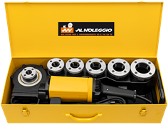 Filettatrice per tubi portatile 