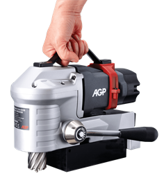 Foratrice magnetica con leva regolabile senza attrezzi 