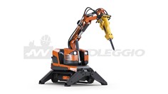 Robot da demolizione compatto e portatile per aree ristrette 