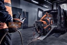 Robot da demolizione con lubrificazione automatica e manutenzione facile 