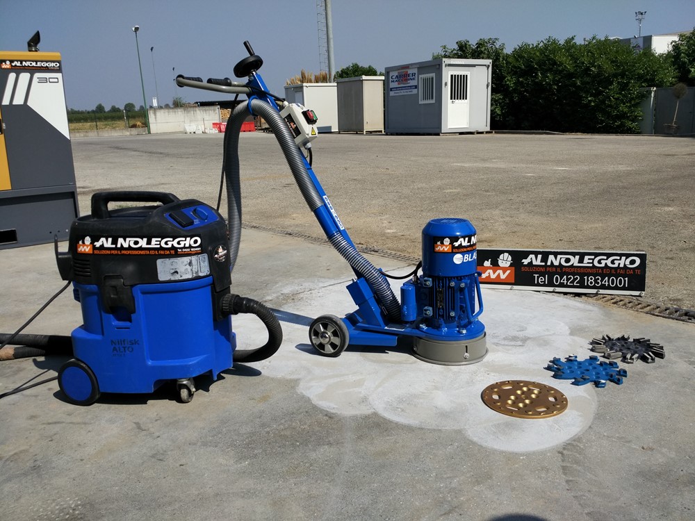 Levigatrice per pavimenti a noleggio (Treviso)