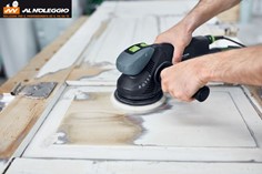 Strumento per levigatura a filo bordo con Protector 