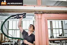 Levigatrice con movimento orbitale per superfici senza graffi 