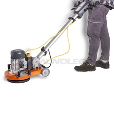 Levigatrice per piccoli pavimenti con sistema antivibrante 