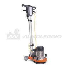 Lucidatura top bagno in marmo con levigatrice compatta da 28 cm 