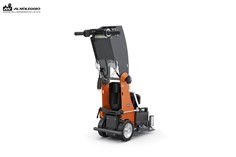 Macchina stripper per rimozione di linoleum, vinile, moquette, adesivi e colla, larghezza di lavoro 50 cm, alimentazione a cavo 