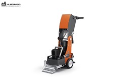 Stripper semovente per ristrutturazione, ideale per lavori interni ed esterni di medie dimensioni, realizzata in robusto metallo. 