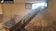 Nastro trasportatore 3 metri - Telaio con ruote 