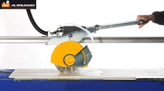 Taglierina a ponte per piastrelle fino a 120 cm, spessore massimo 5,5 cm 