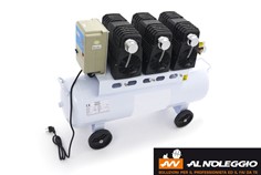 Compressore silenzioso per utensili ad aria compressa pesanti 