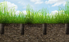 Bucatrice per foratura terreno 