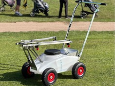 Irroratrice per la manutenzione dei prati 
