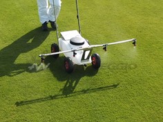 Irrorazione uniforme del giardino 
