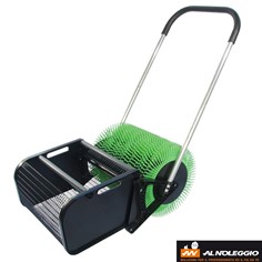 Raccogli carote a spinta 46cm - Vista frontale con rullo azionabile 