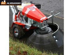 Spazzola a motore con protezione - Vista dall'alto 