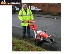 Spazzola a motore con protezione - Dettaglio del motore 5.5 hp 