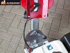 Spazzola a motore con protezione - Dettaglio del sistema di protezione avvolgente 
