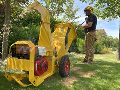 Cippatore versione Rental Line per aziende di noleggio 