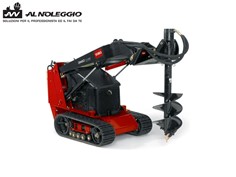 Dingo con trivella per scavo di buche precise e profonde fino a 180 cm 
