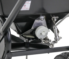 Regolazione apertura spandiconcime 