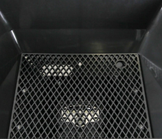 Apertura tramoggia spandiconcime 