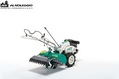 Motocoltivatore con manubrio regolabile e piegabile 