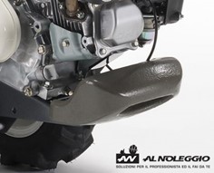 Motocoltivatore con ridotte vibrazioni e rumore 