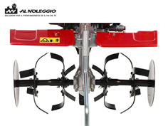 Motozappa per ossigenazione del suolo 