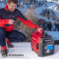 Generatore portatile 2,2 kW silenzioso e conforme alla normativa Euro 5 