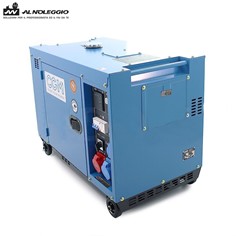 Generatore professionale insonorizzato 9Kw con regolatore elettronico di tensione AVR 
