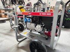 Gruppo elettrogeno 6 kW monofase con carrello per trasporto agevolato 