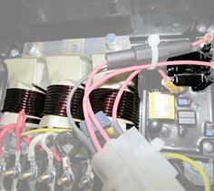 Potenza acustica misurata di 93 dB(A) a 7 metri 