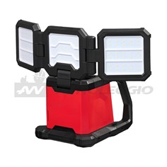 Luce LED da cantiere con illuminazione ad alta definizione 4.500 Lumen 